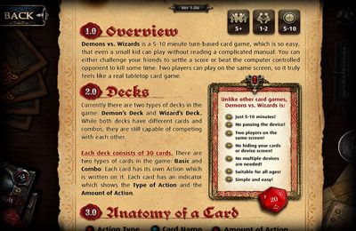 Demons vs. Wizards – Magic Card & Dice Game