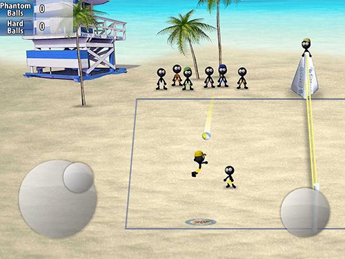 Stickman volleyball