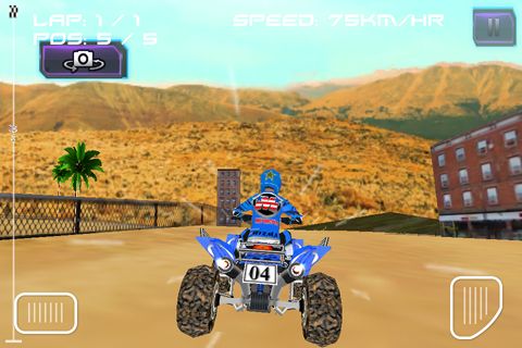ATV quad racer