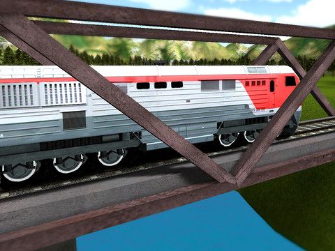 Train ride 3D