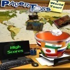 Скачать игру Paper toss: World tour бесплатно и Fatty jump для iPhone и iPad.