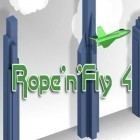 Скачать игру Rope'n'fly 4 бесплатно и Angry Birds Halloween для iPhone и iPad.