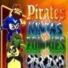 Скачать игру Pirates vs. ninjas vs. zombies vs. pandas бесплатно и The robot factory для iPhone и iPad.
