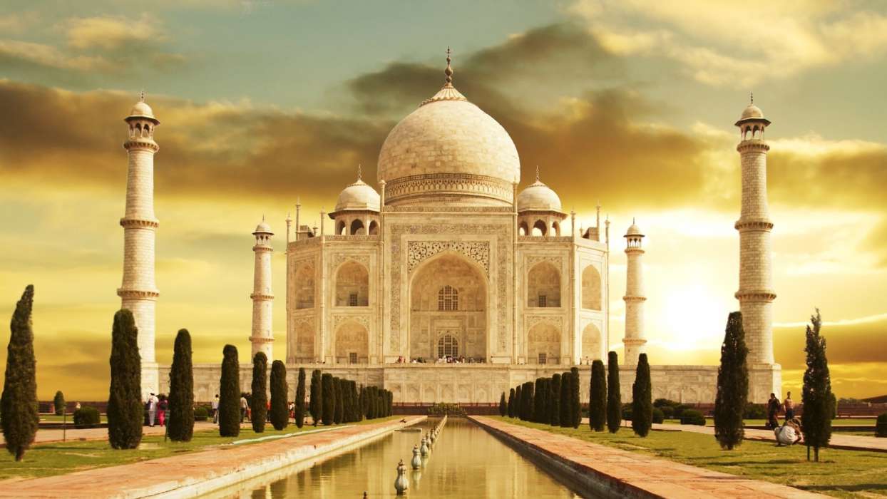 Тадж Махал (Taj Mahal),Архитектура,Пейзаж