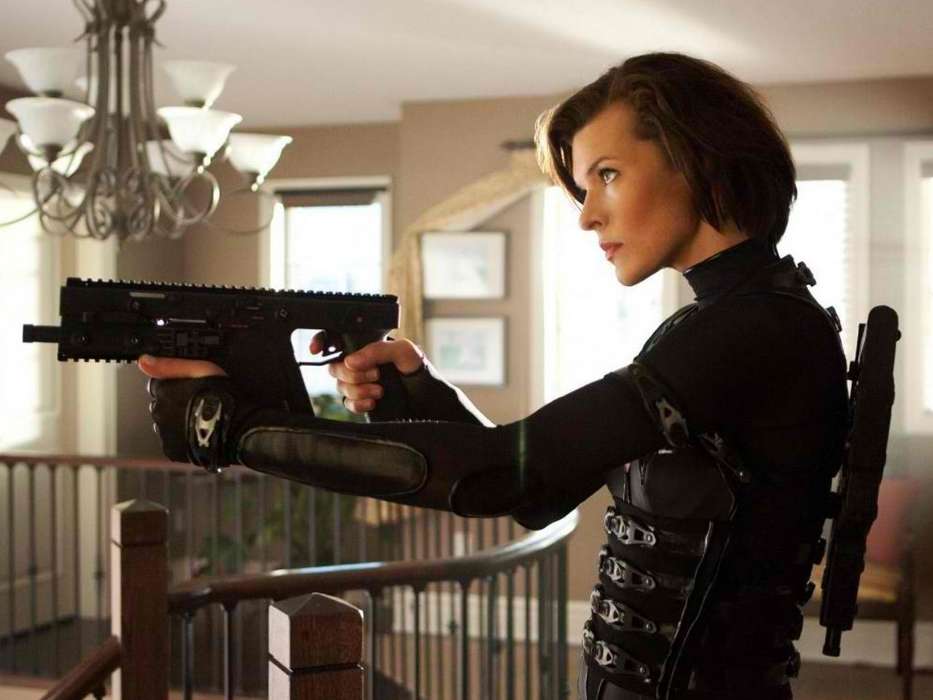 Актеры,Девушки,Кино,Люди,Милла Йовович (Milla Jovovich),Обитель Зла (Resident Evil)