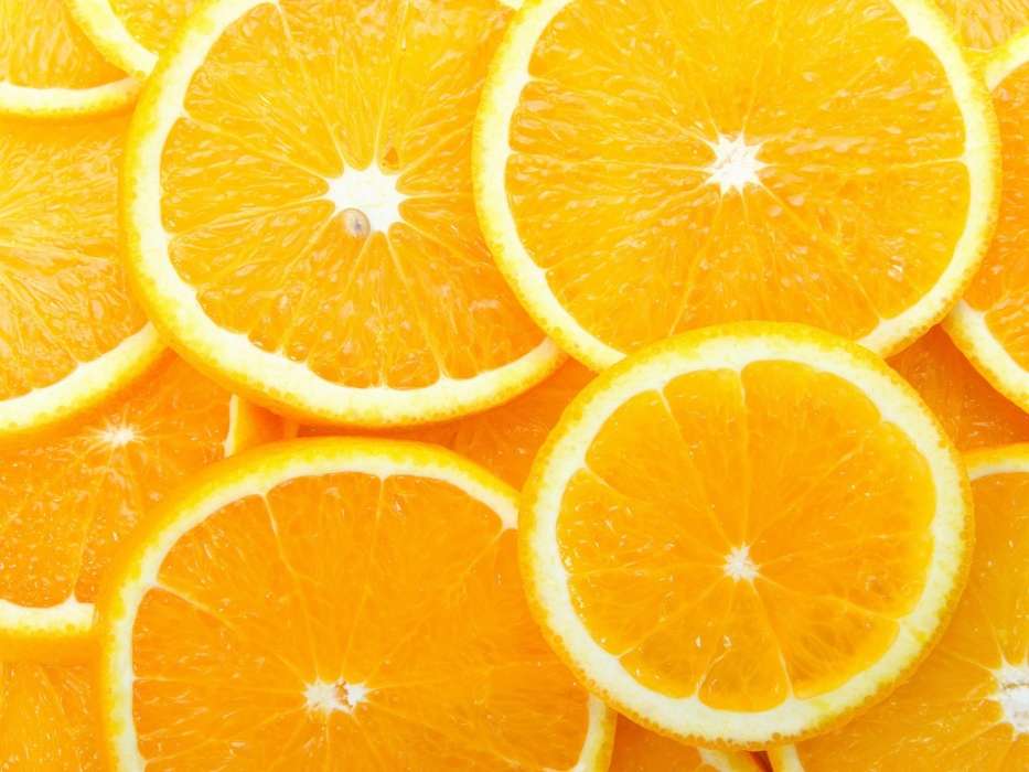 Апельсины, Еда, Фон, Фрукты