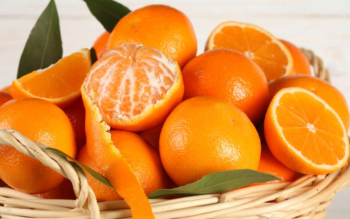 Апельсины,Еда,Фрукты