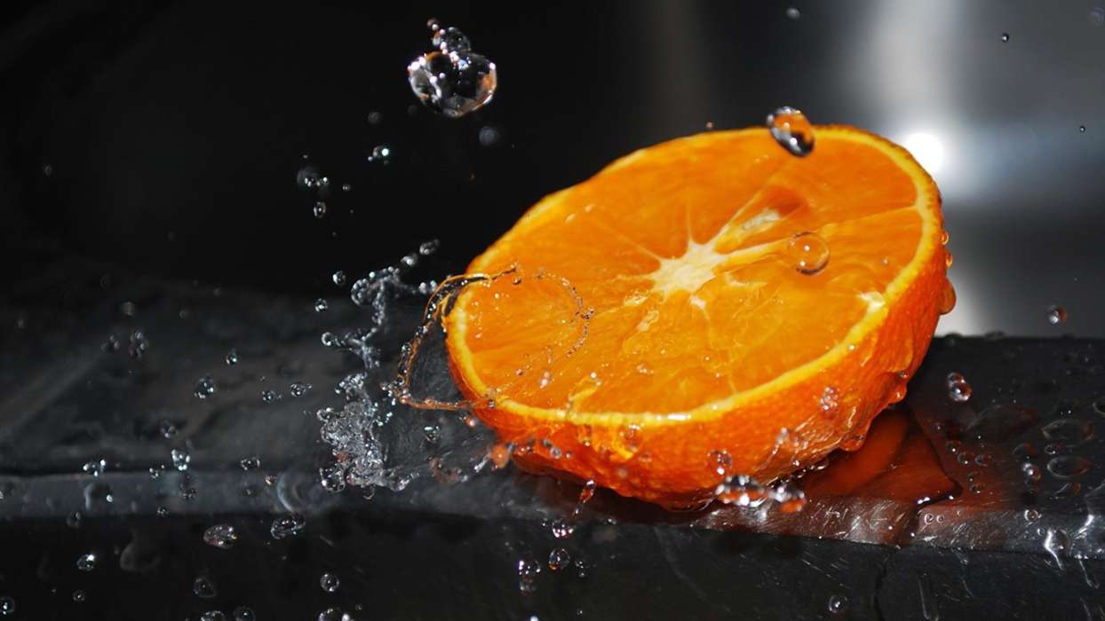 Апельсины, Еда, Фрукты, Вода