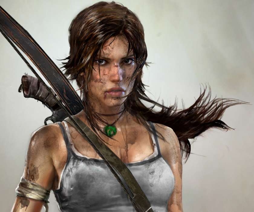 Лара Крофт Расхитительница Гробниц (Lara Croft: Tomb Raider), Девушки, Игры, Люди