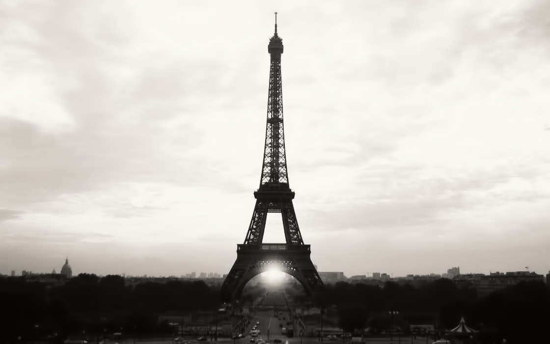 Архитектура, Эйфелева башня, Города, Париж