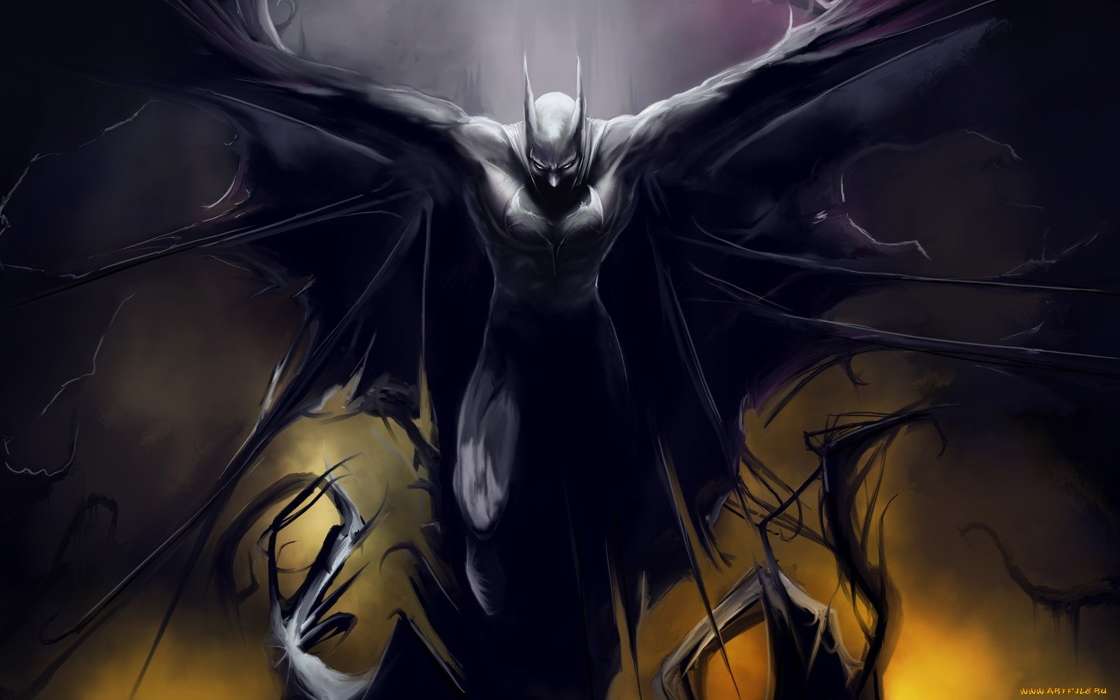 Бэтмен (Batman), Рисунки