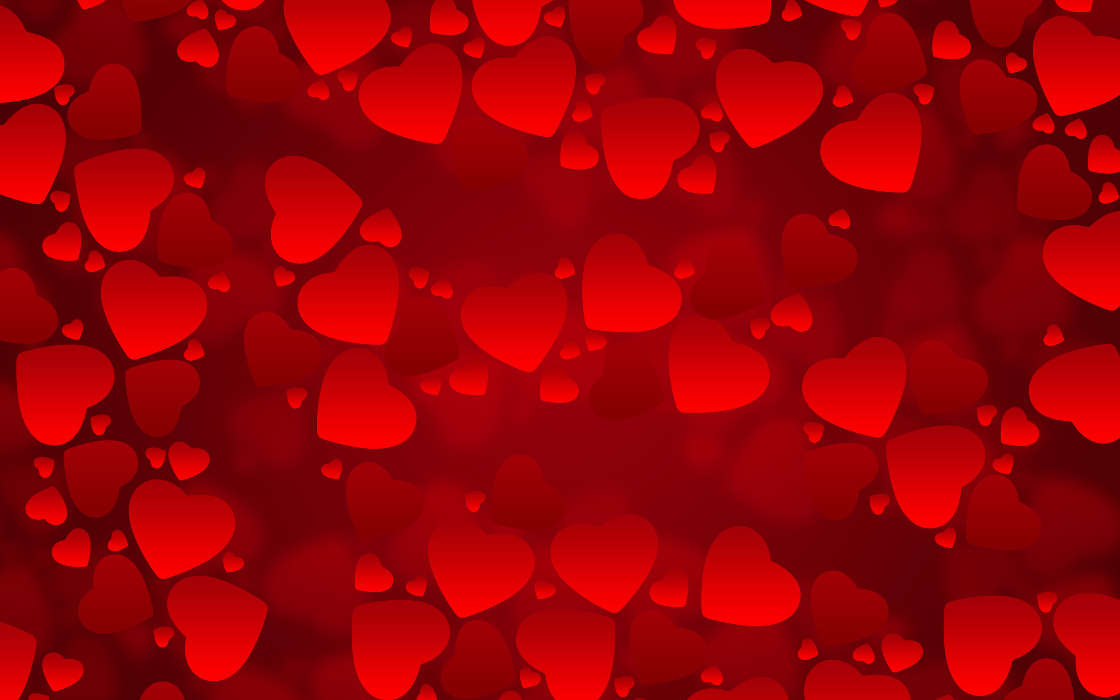 День святого Валентина (Valentine&#039;s day), Любовь, Сердца, Фон