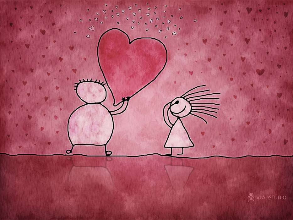 День святого Валентина (Valentine&#039;s day), Любовь, Праздники, Сердца