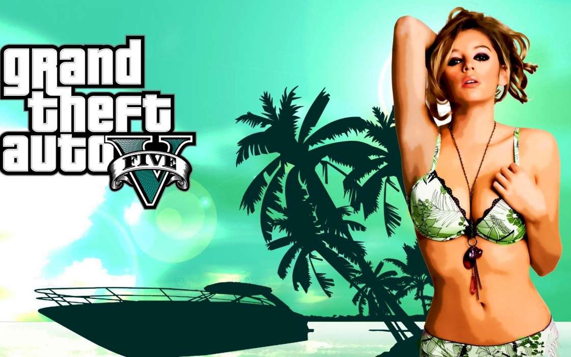 Grand Theft Auto (GTA), Девушки, Игры, Люди