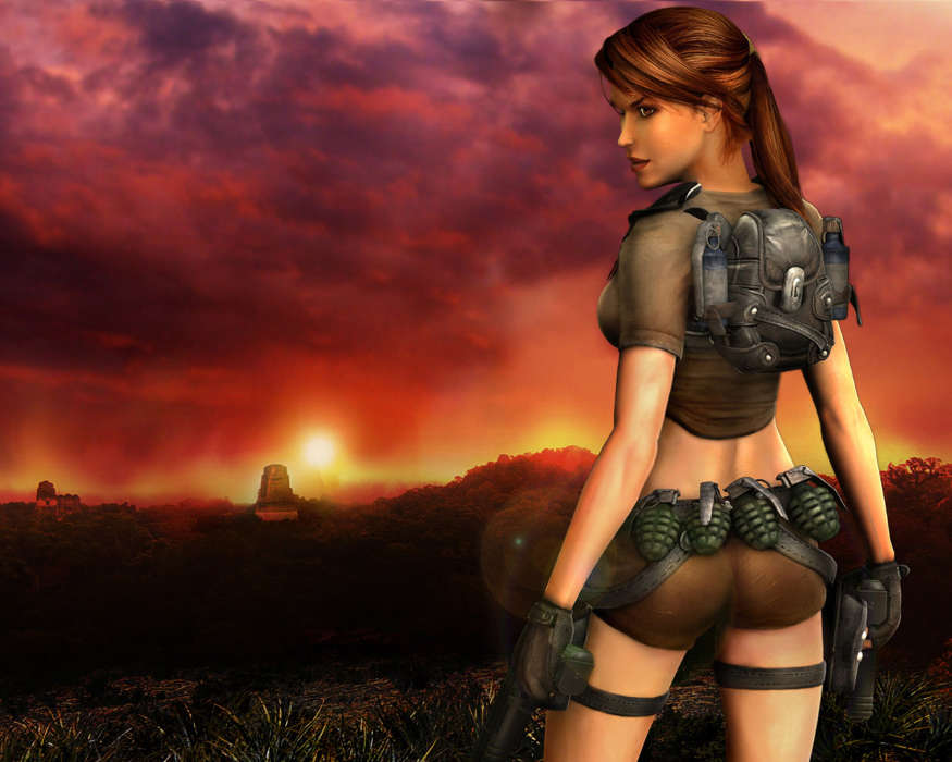 Девушки, Игры, Лара Крофт: Расхитительница Гробниц(Lara Croft: Tomb Raider)