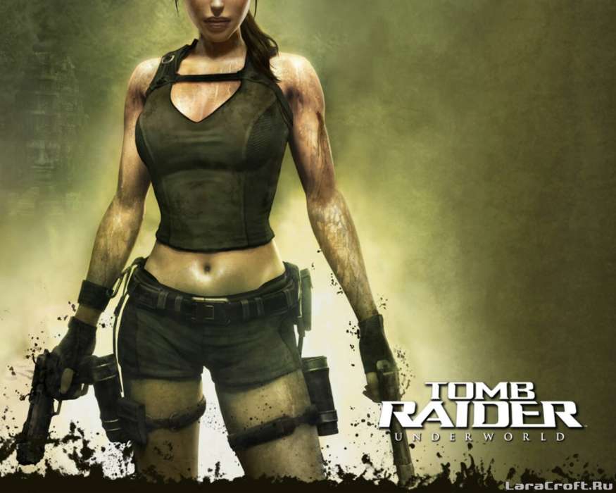 Девушки, Игры, Лара Крофт: Расхитительница Гробниц(Tomb Raider), Underworld