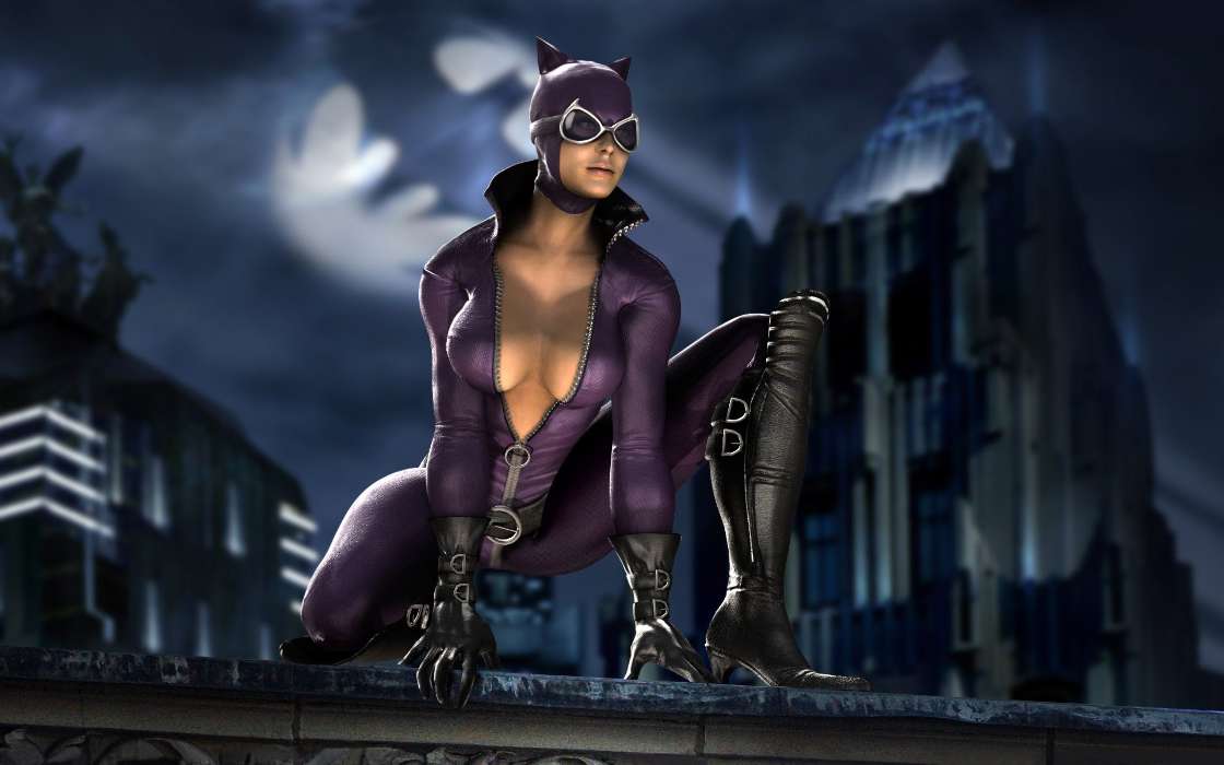 Девушки,Кино,Женщина-кошка (Catwoman)