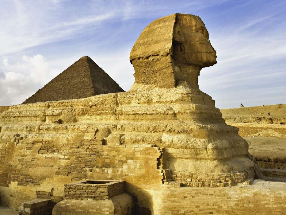Египет, Пейзаж, Сфинкс