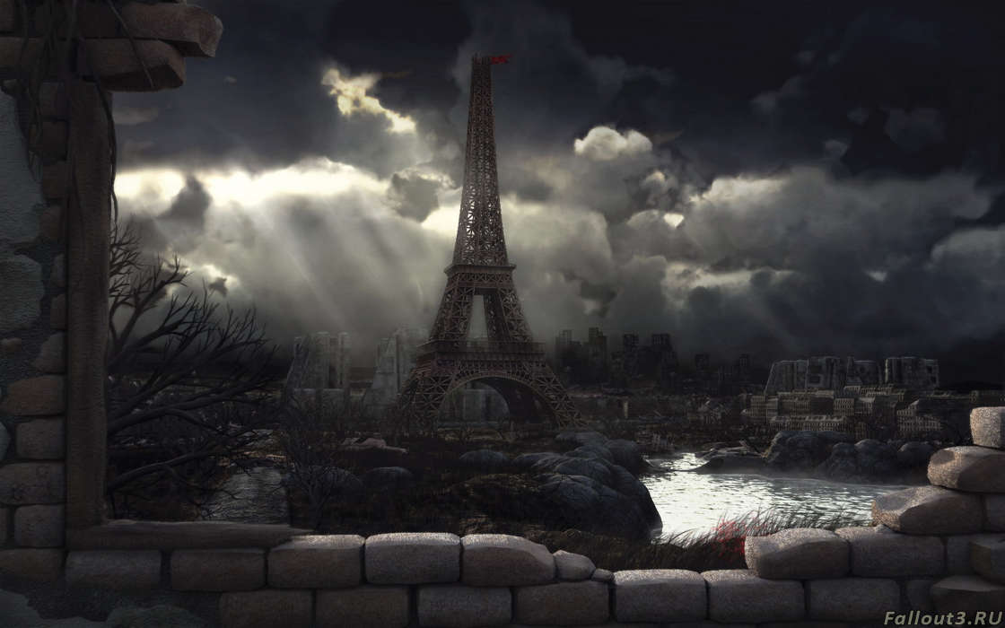Эйфелева башня, Fallout, Игры