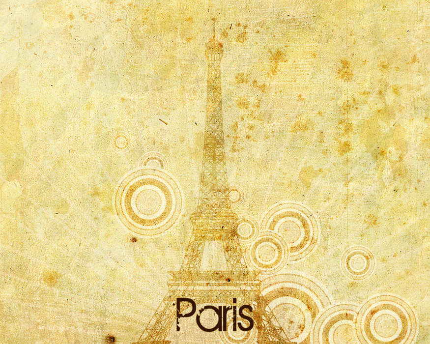 Эйфелева башня, Париж, Рисунки