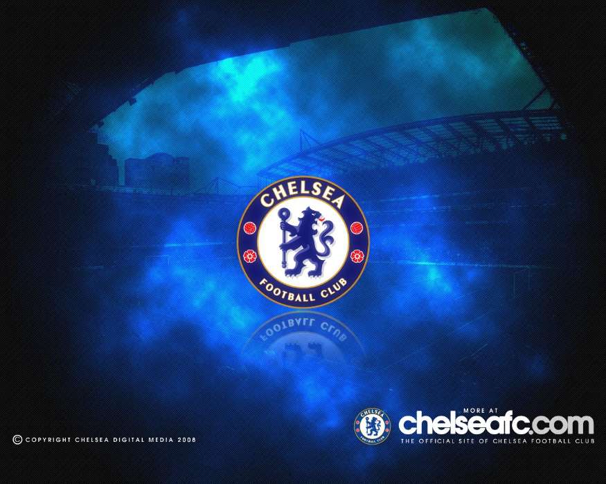 Челси (Chelsea), Фон, Футбол, Логотипы, Спорт