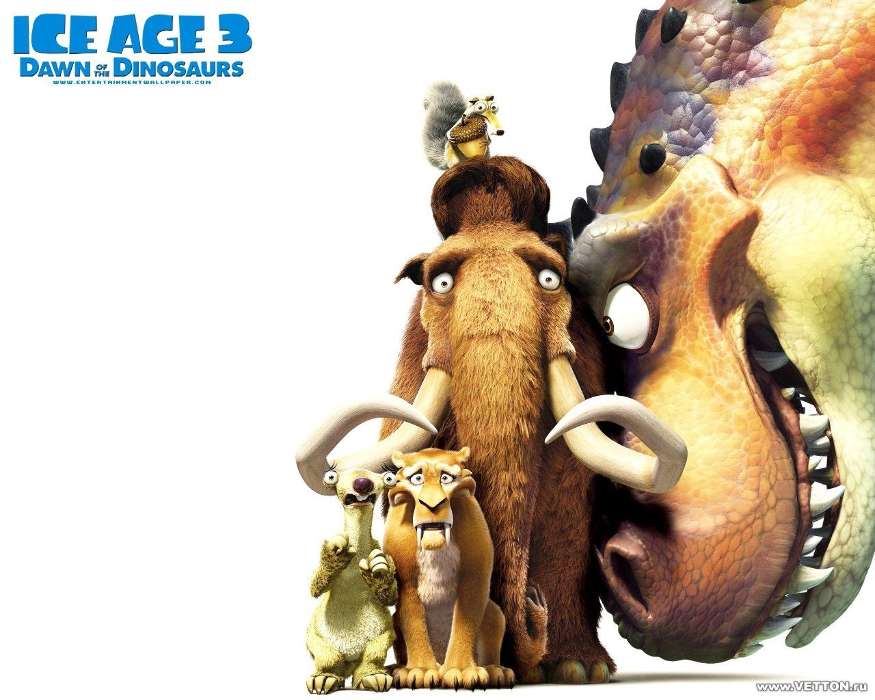 Эра Динозавров (Dawn of the Dinosaurs), Ледниковый период (Ice Age), Мультфильмы