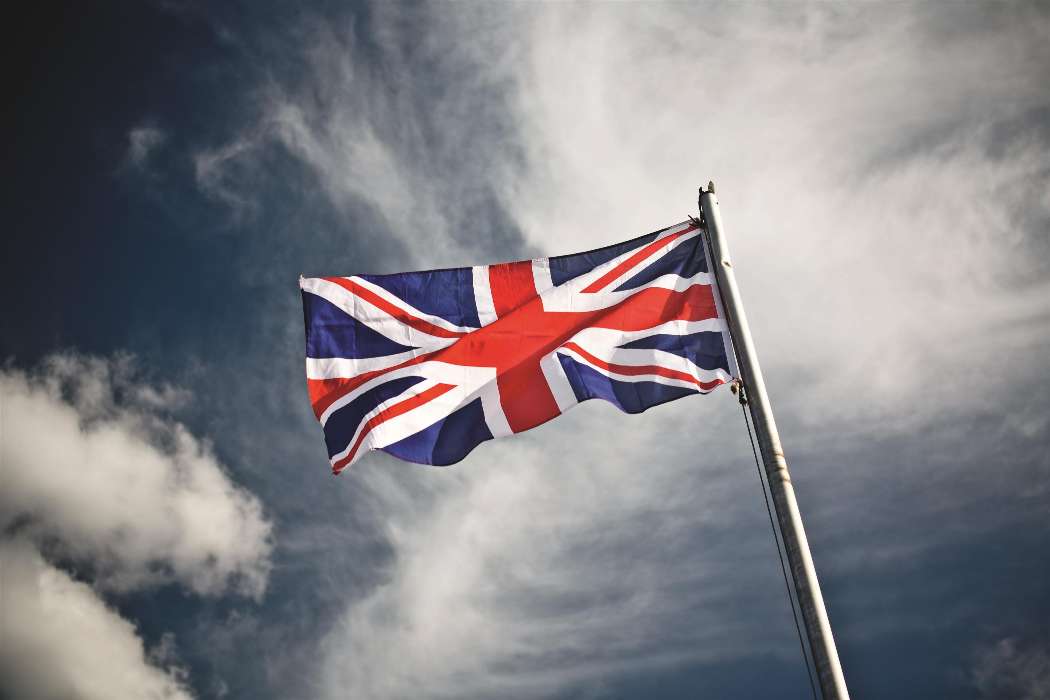 Флаги, Фон, Великобритания (Great Britain)