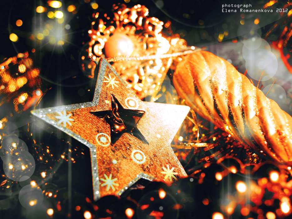 Звезды, Новый Год (New Year), Праздники, Рождество (Christmas, Xmas), Фон