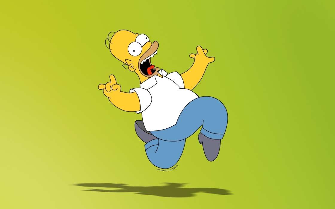 Гомер Симпсон (Homer Simpson), Мультфильмы, Симпсоны (The Simpsons)