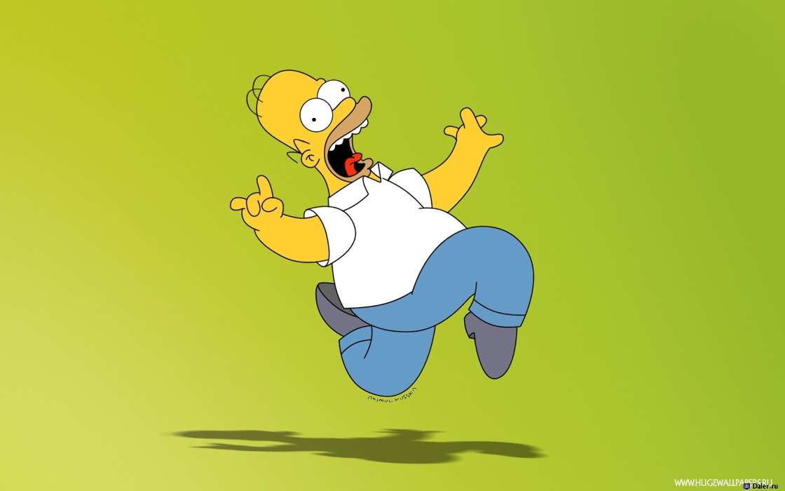 Гомер Симпсон (Homer Simpson), Мультфильмы, Симпсоны (The Simpsons), Юмор
