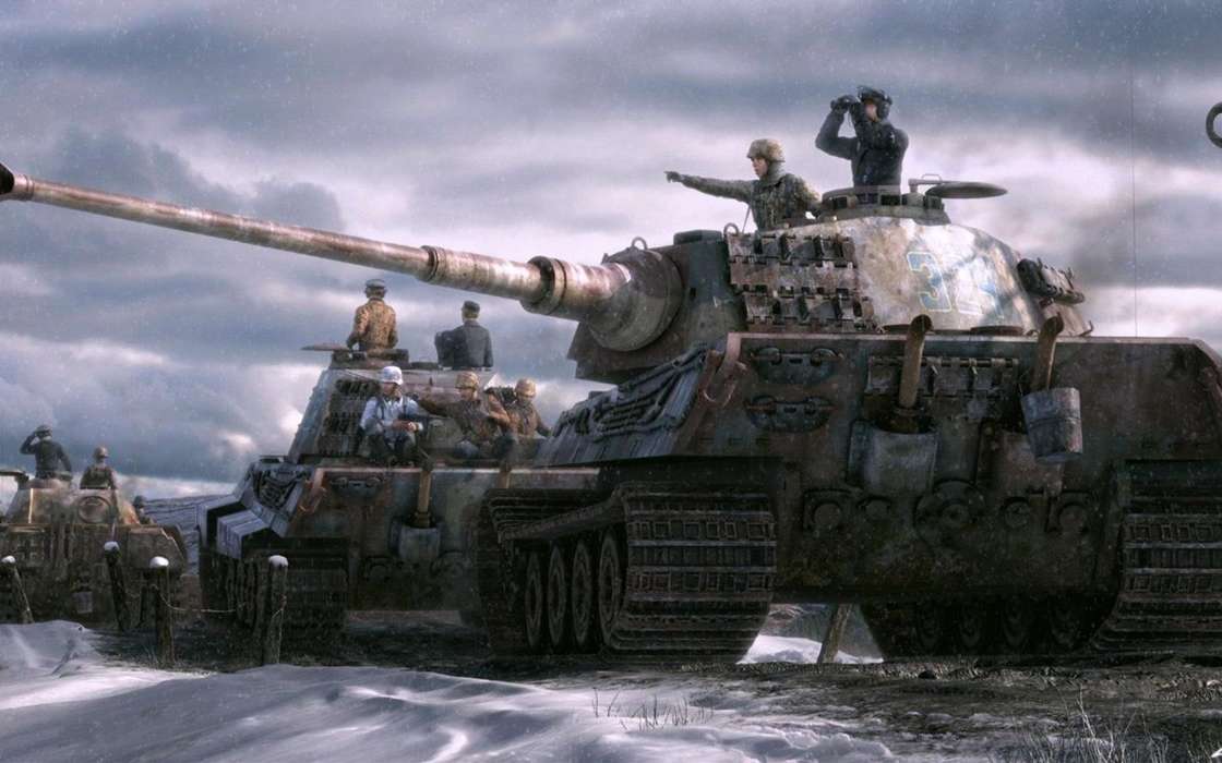 Игры, Мир Танков (World of Tanks), Рисунки