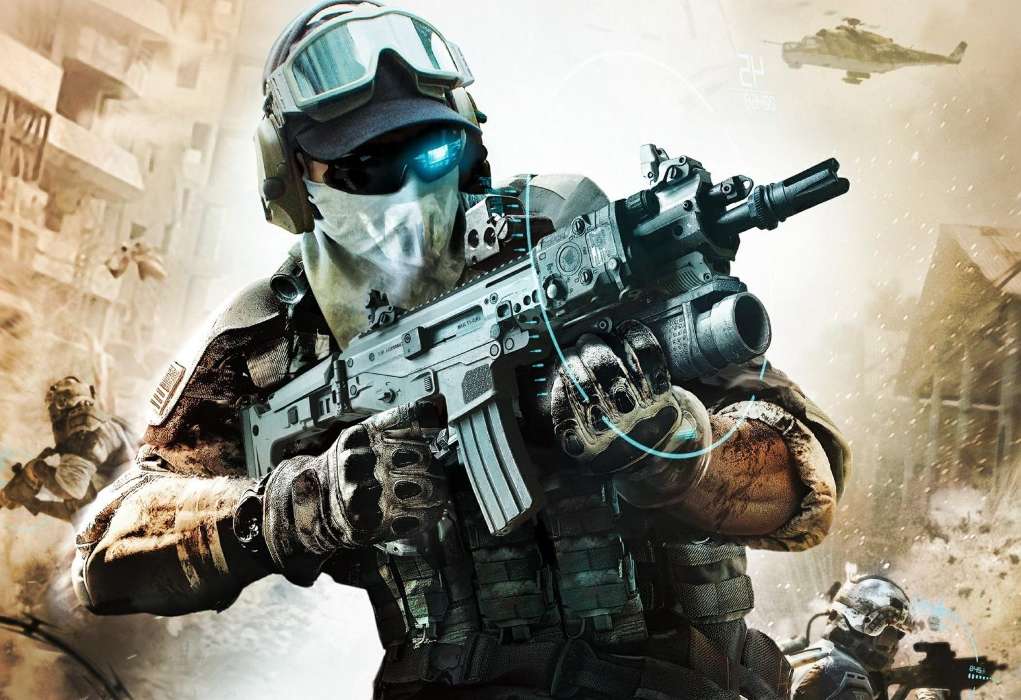 Игры, Мужчины, Солдаты, Призрак: солдат будущего (Ghost Recon: Future Soldier)