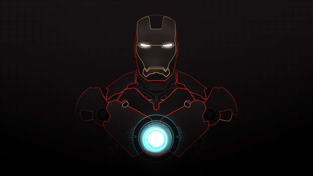 Кино, Рисунки, Железный Человек (Iron Man)