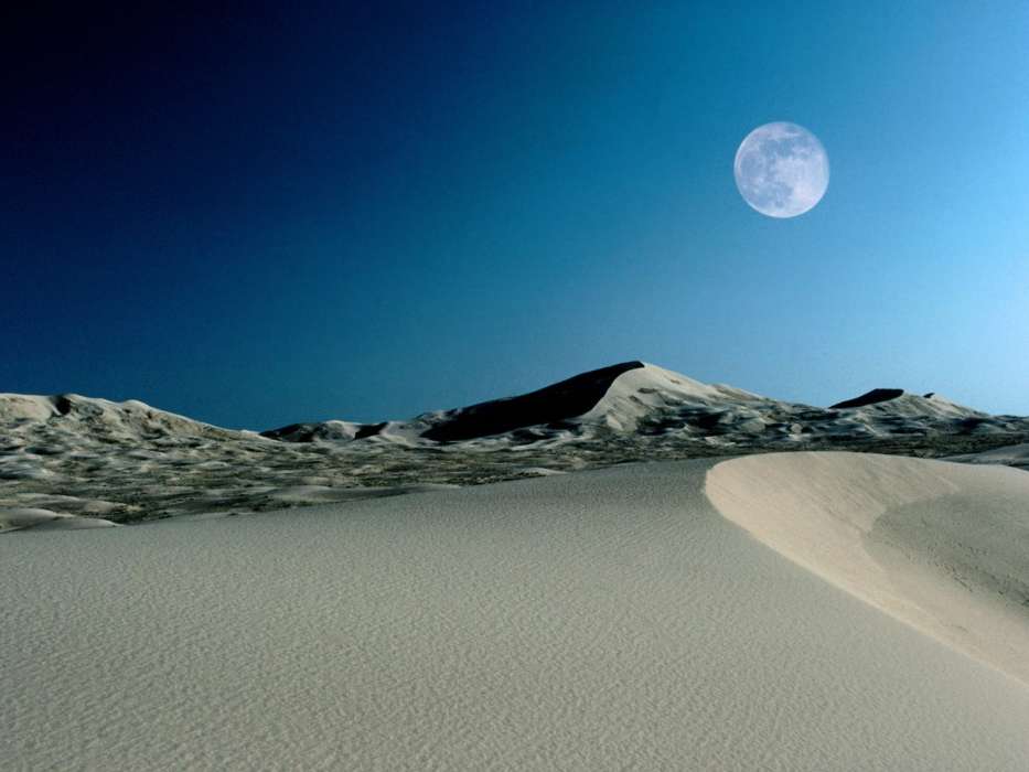 Луна,Пейзаж,Пустыня