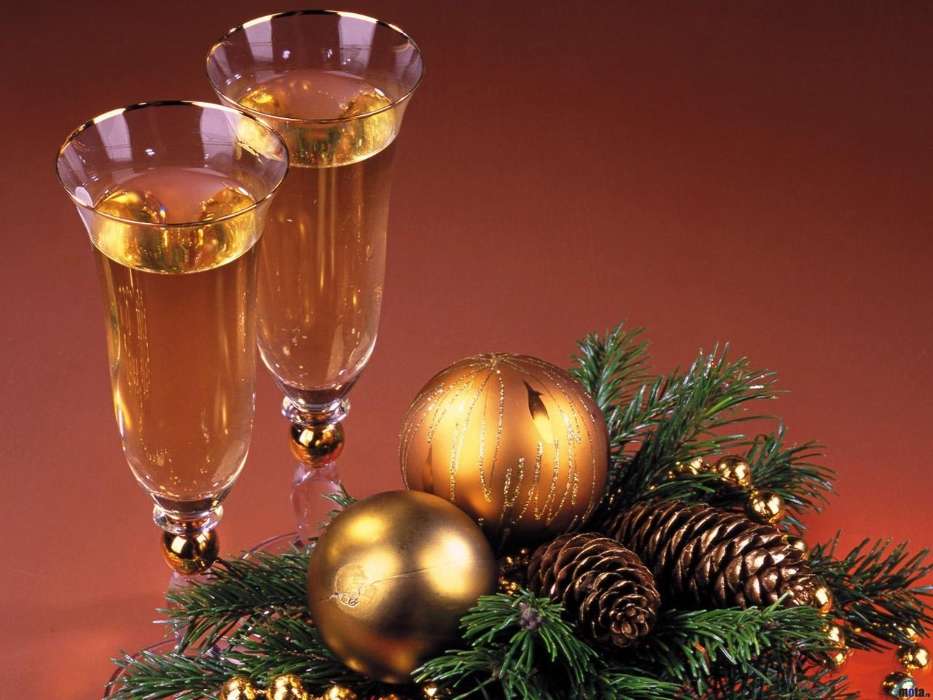 Напитки, Новый Год (New Year), Праздники, Рождество (Christmas, Xmas)
