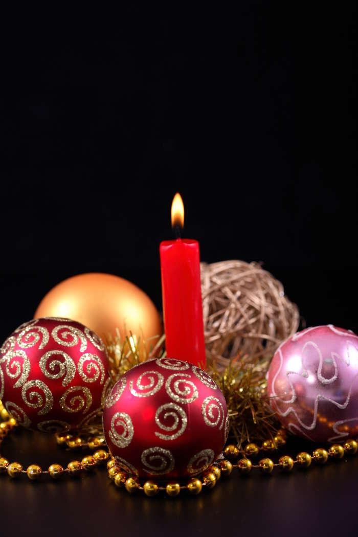 Игрушки, Новый Год (New Year), Праздники, Рождество (Christmas, Xmas), Свечи