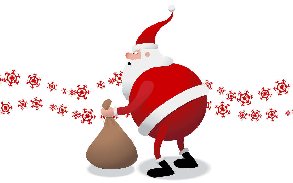 Новый Год (New Year), Праздники, Рождество (Christmas, Xmas), Санта Клаус (Santa Claus)
