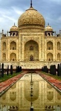 Новые обои на телефон скачать бесплатно: Тадж Махал (Taj Mahal),Архитектура.