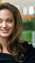 Новые обои 1280x800 на телефон скачать бесплатно: Актеры, Анджелина Джоли (Angelina Jolie), Девушки, Люди.
