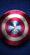 Новые обои на телефон скачать бесплатно: Капитан Америка (Captain America), Фон, Кино, Логотипы.