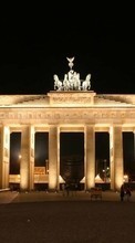 Архитектура, Берлин (Berlin), Города, Ночь для Apple iPhone 11