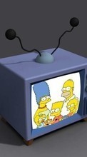Новые обои 240x320 на телефон скачать бесплатно: Арт, Мультфильмы, Симпсоны (The Simpsons).