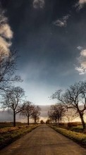 Артфото, Деревья, Дороги, Пейзаж для Samsung Galaxy Beam