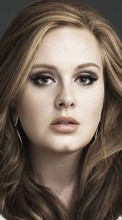 Новые обои на телефон скачать бесплатно: Артисты, Адель (Adele), Девушки, Люди, Музыка.