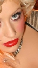 Артисты, Девушки, Кристина Агилера (Christina Aguilera), Люди, Музыка для HTC Desire VT