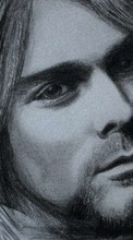 Артисты, Люди, Мужчины, Музыка, Курт Кобейн (Kurt Cobain) для LG Optimus Link P690