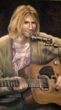 Новые обои на телефон скачать бесплатно: Артисты, Люди, Музыка, Курт Кобейн (Kurt Cobain).