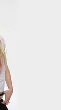 Новые обои 240x400 на телефон скачать бесплатно: Аврил Лавин (Avril Lavigne), Артисты, Девушки, Люди, Музыка.