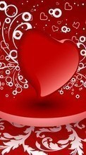 Новые обои на телефон скачать бесплатно: День святого Валентина (Valentine&#039;s day),Фон,Любовь,Праздники,Сердца.