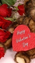 Новые обои на телефон скачать бесплатно: День святого Валентина (Valentine&#039;s day), Игрушки, Праздники, Сердца.